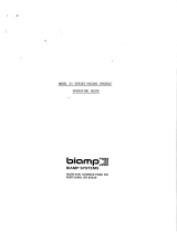 Biamp Model 21 Series Mixing Console Operating User manual