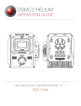 RED DSMC2 HELIUM Operating instructions