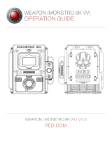 RED WEAPON 8K VV Operating instructions