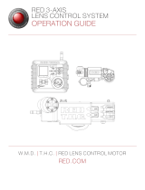 RED 3-AXIS LENS CONTROL SYSTEM Operating instructions