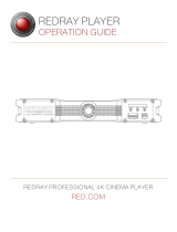 RED REDRAY Player Operating instructions