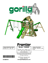 Gorilla Playsets Frontier Wood Roof Operating instructions