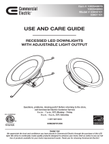 Commercial Electric 53819101 Installation guide