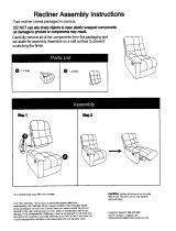 ProLounger A180047 Operating instructions