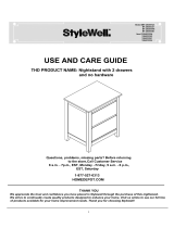 StyleWell BF-25649-CH Installation guide