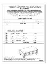 ACME Furniture 82280 Installation guide