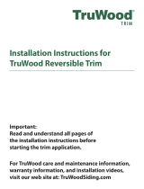 TruWood 4TOS696 Installation guide