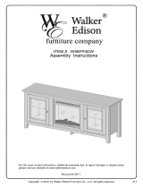 Walker Edison Furniture Company HD58FP4DWBL Installation guide