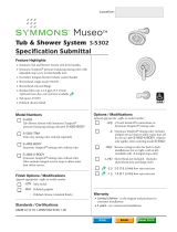 Symmons S-5302 Operating instructions