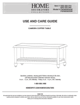 Home Decorators Collection FWA60563SW Operating instructions
