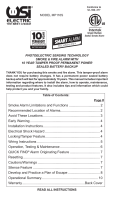 Universal Security Instruments MP116S User manual