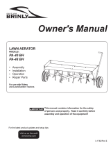 Brinly PA-48BH Owner's manual