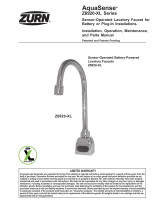 Zurn Z6920-XL Installation guide