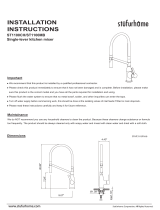 stufurhome ST1100CH Installation guide