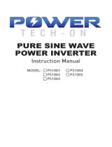 Power Tech-On PS1001 User manual