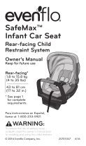 Evenflo SafeMax Infant User manual