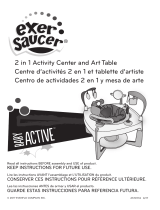 Evenflo 2-in-1 Activity Center and Art Table User manual
