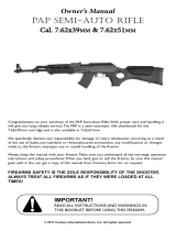 Century PAP Semi-Auto Rifle Owner's manual