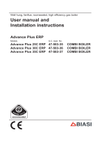 BiasiAdvance Plus Combi ERP 25C, 30C and 35C 