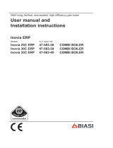 Biasi Inovia Combi ERP  User manual