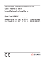 BiasiRiva Plus HE Combi ERP 24kw and 28kw 