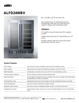 Summit Appliance ALFD24WBV Specification