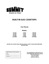 Summit GCJ5SS2 User manual