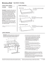 KitchenAid KGCC506RWW User guide