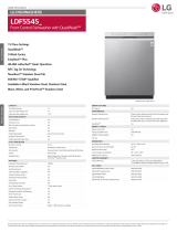 LG LDF5545ST Specification