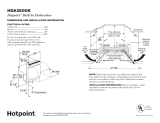 Hotpoint  HDA3600KWW  Dimensions Guide