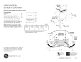 GE GSD2100VBB Dimensions Guide