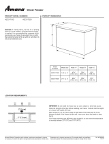 Amana AZC31T15DW Installation guide