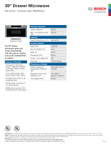 Bosch HMD8053UC/01 Specification