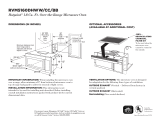 Hotpoint RVM5160DHWW Dimensions Guide