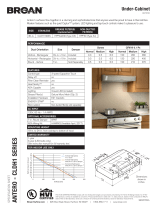 Broan CLDH130SS Dimensions Guide