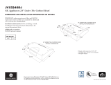 GE JVX3240DJWW Dimensions Guide