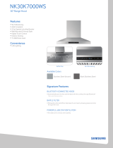 Samsung NK30K7000WS Dimensions Guide