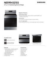 Samsung NE59R4321SS Dimensions Guide