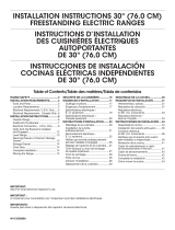 Whirlpool WFE525S0JV Installation guide