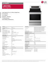 LG LRE3194ST Specification