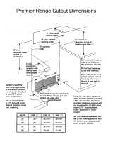 Premier ECS2X0BP Dimensions Guide