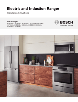 Bosch HIIP056U Installation guide