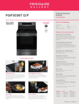 Frigidaire FGIF3036TD Dimensions Guide