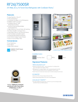 Samsung RF26J7500SR Installation guide