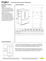 Whirlpool WRFA60SMHZ Dimensions Guide