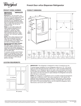 Whirlpool WRF954CIHB Installation guide