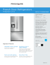 Frigidaire FFHB2750TE Dimensions Guide