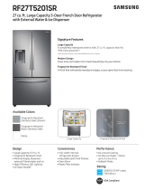 Samsung RF27T5201SG Specification