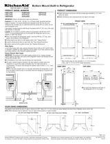 KitchenAid KBFN506ESS Dimensions Guide