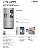 Samsung RF23M8570SR/AA Installation guide